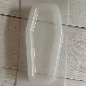Coffin Bathbomb Plastic Mold, Soaps, Candles -GUC